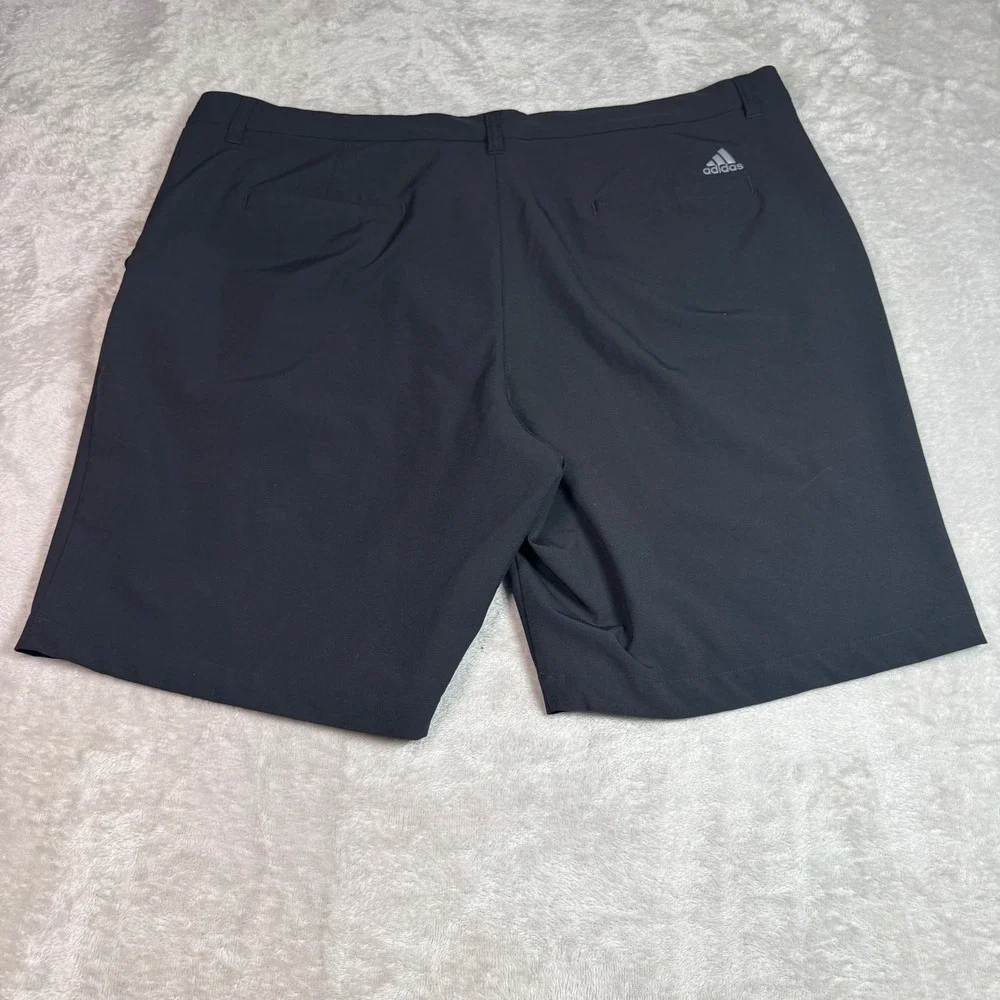 Adidas Primegreen Golf Shorts Black Mens Size 40 Stretch Waistband Solid